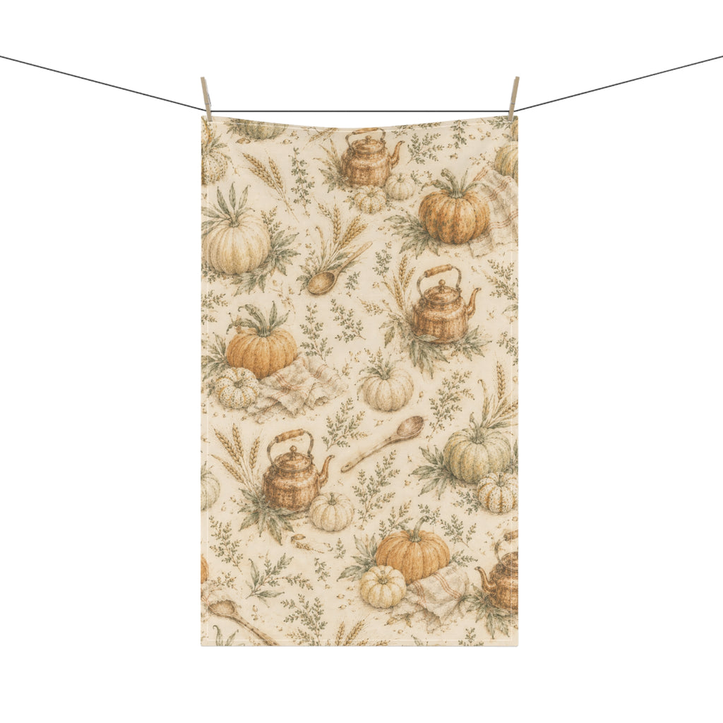 Harvest Pantry Pumpkin Tea Towel