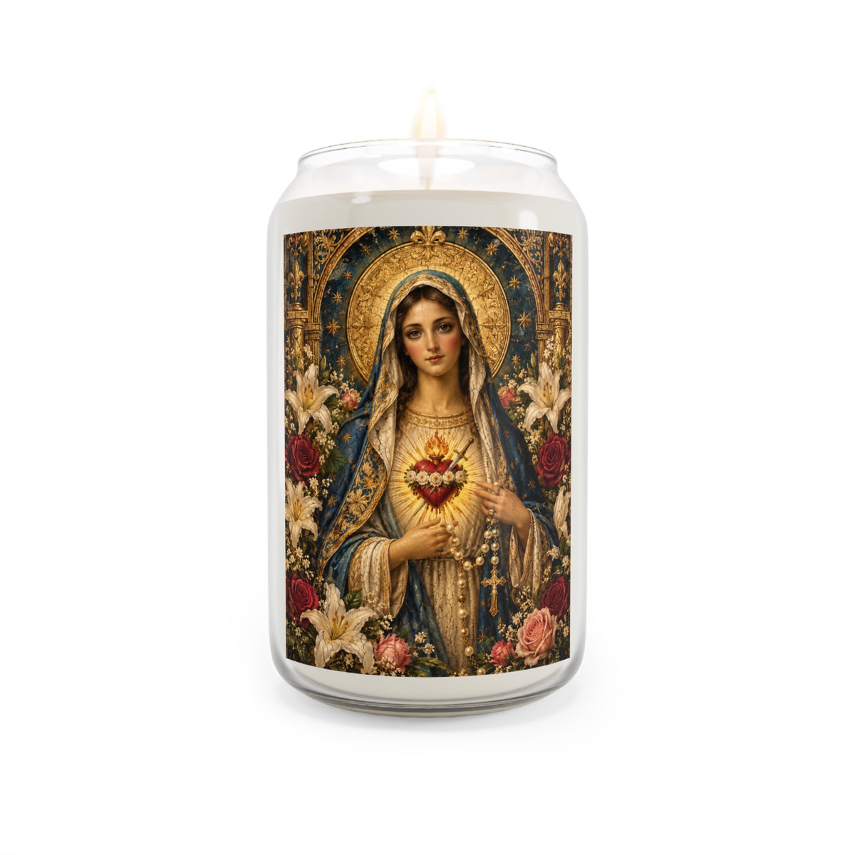 Immaculate Heart of Mary | Catholic Devotional Prayer Candle
