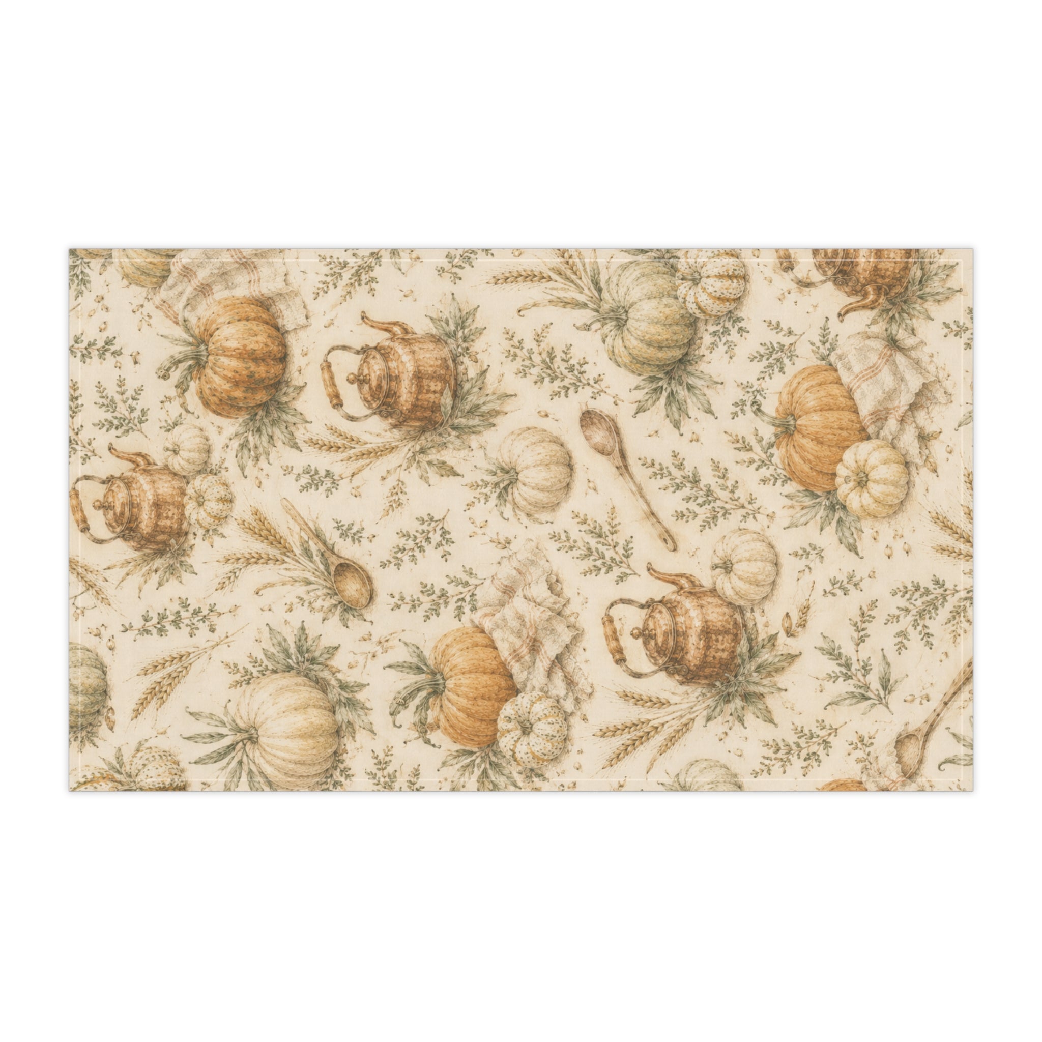 Harvest Pantry Pumpkin Tea Towel