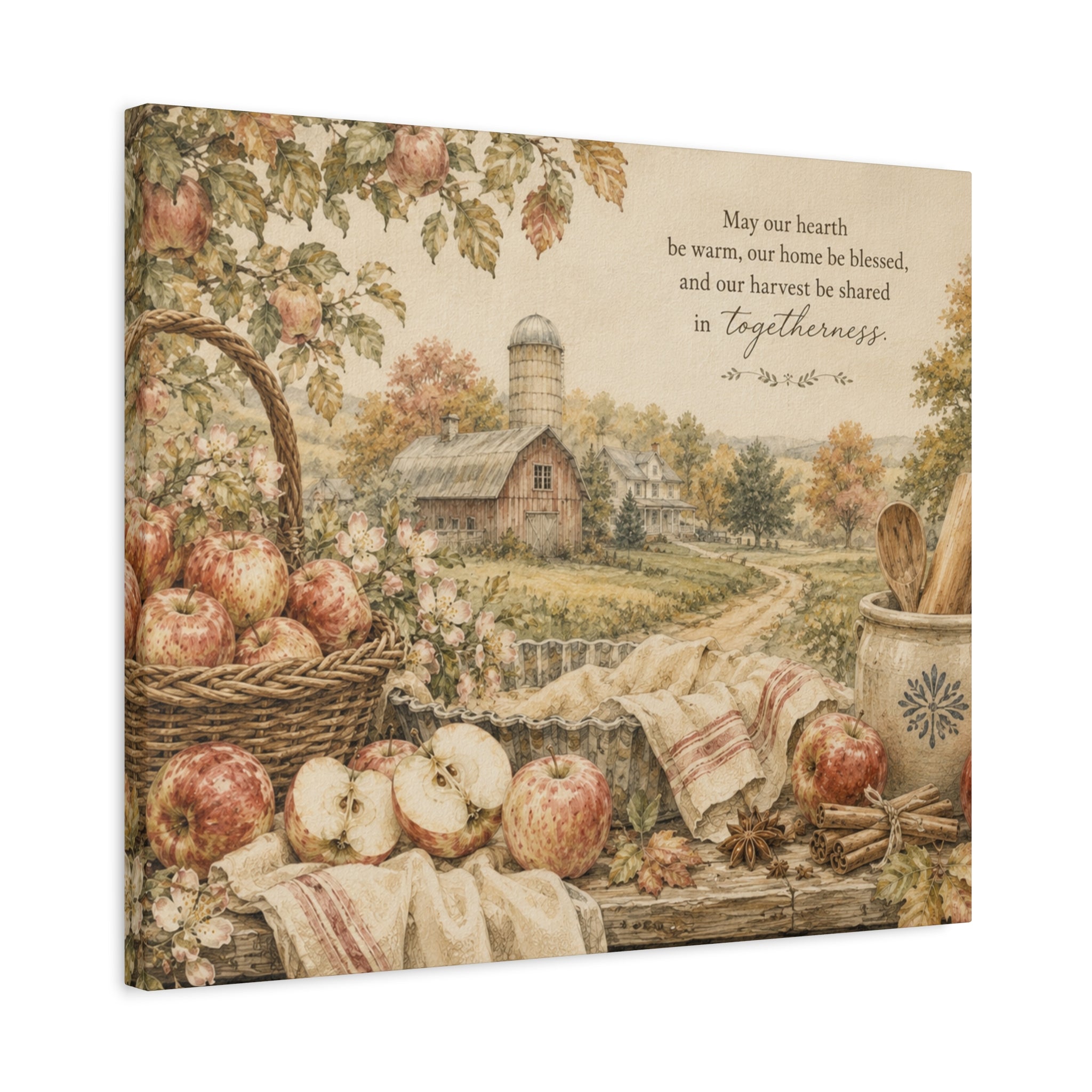 Apple Harvest Canvas - A Harvest Pantry Collection Canvas