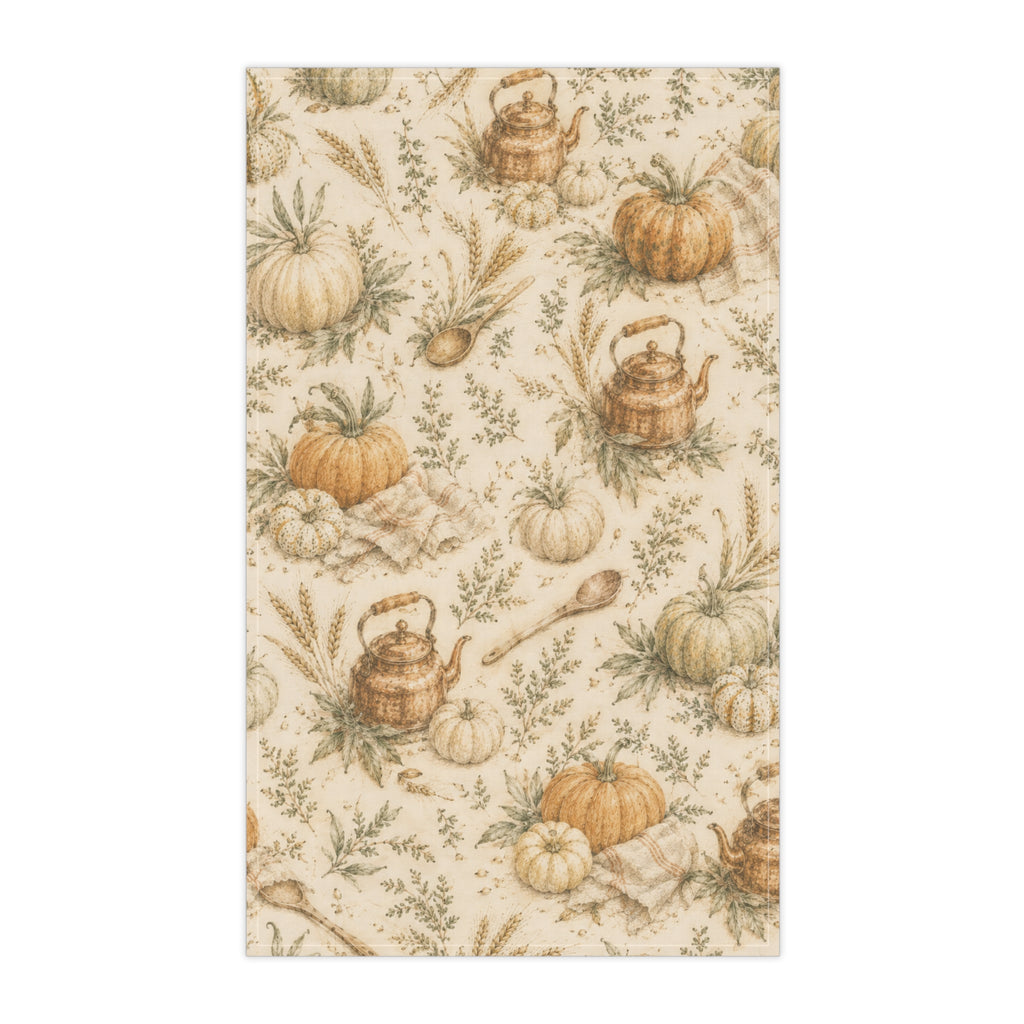 Harvest Pantry Pumpkin Tea Towel