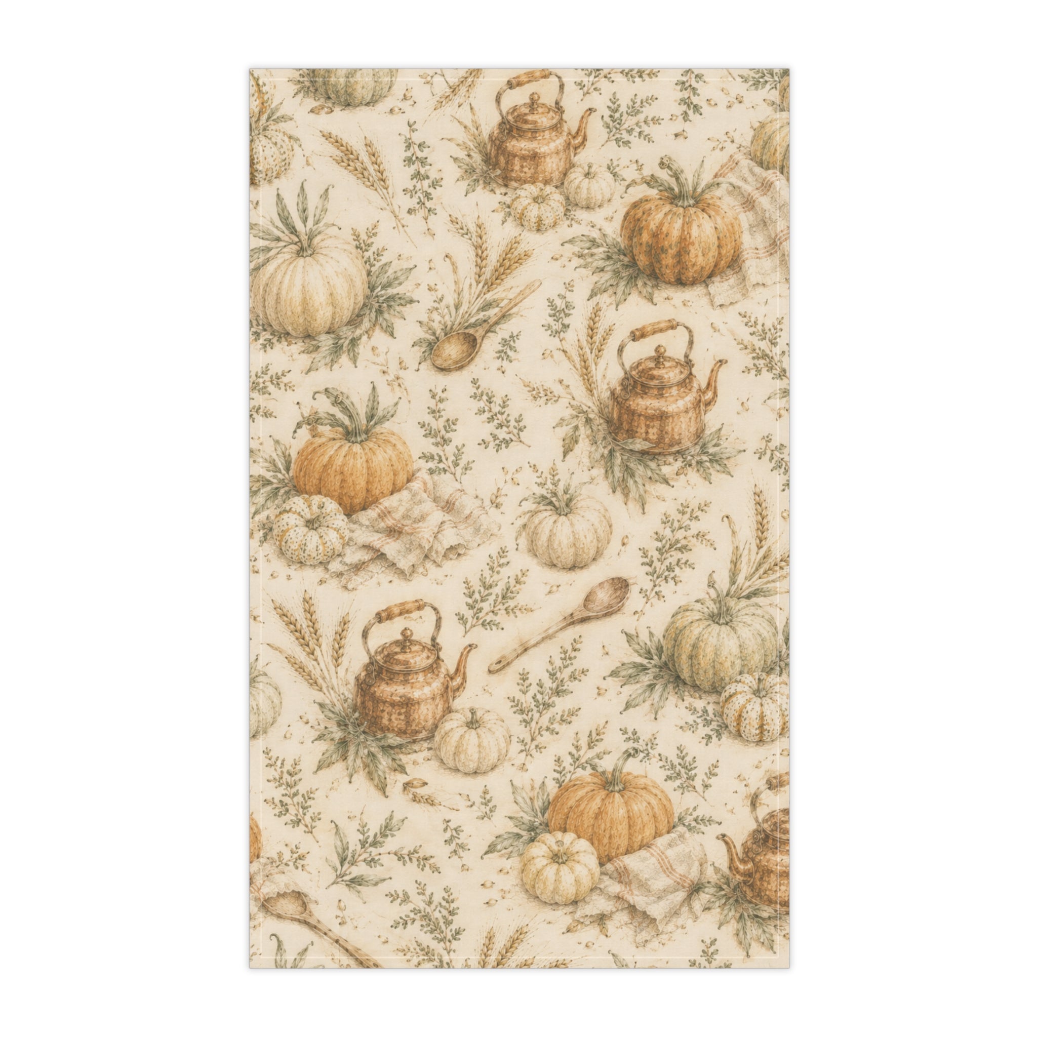 Harvest Pantry Pumpkin Tea Towel