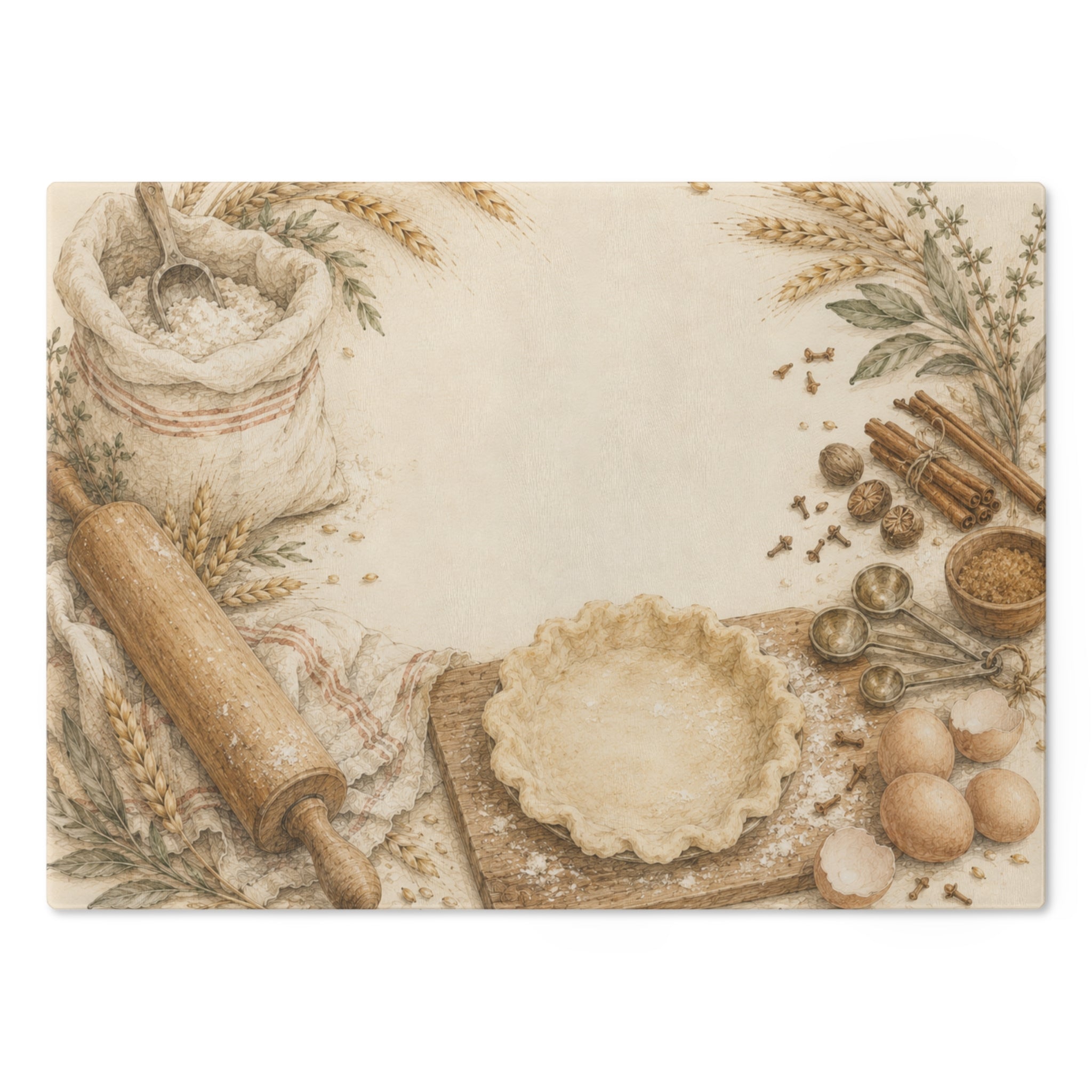 Harvest Pantry Collection - Autumn Baking Cutting Board