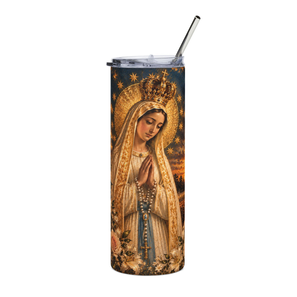 Our Lady of Fatima / Marian Devotional Tumbler