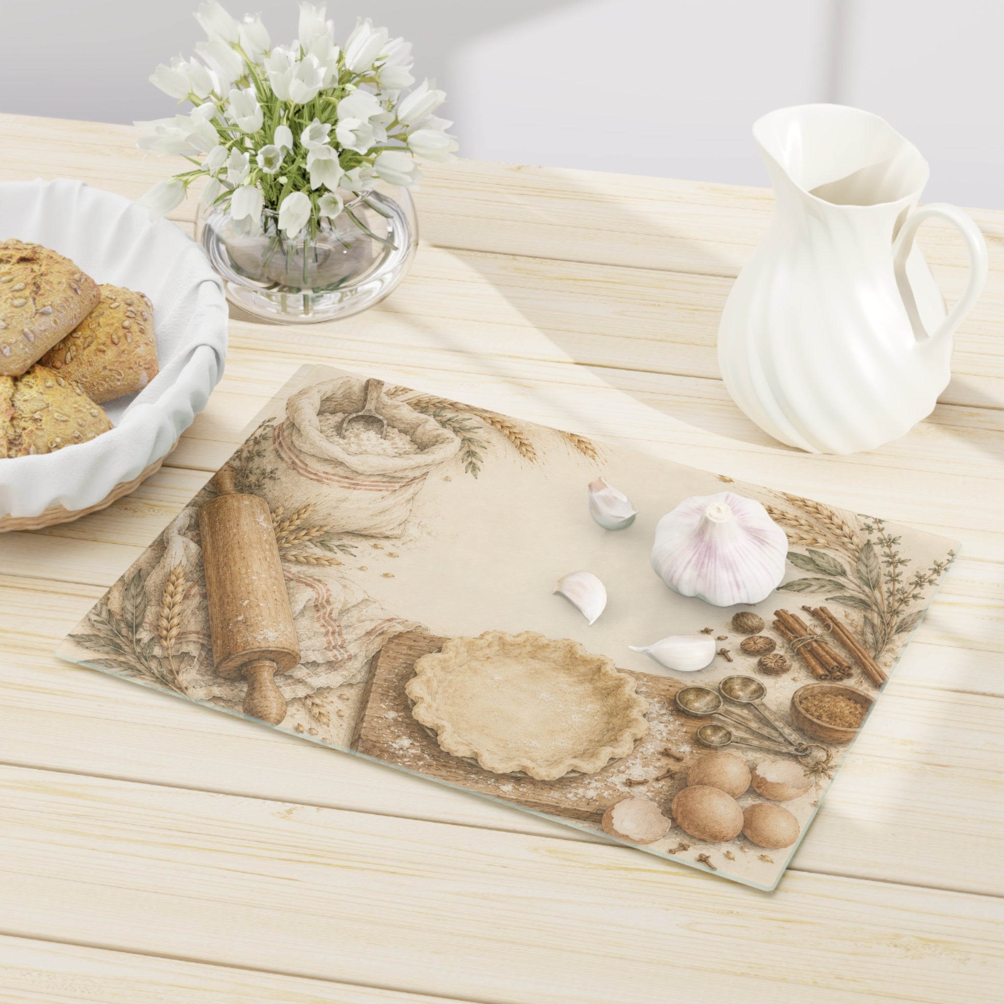 Harvest Pantry Collection - Autumn Baking Cutting Board