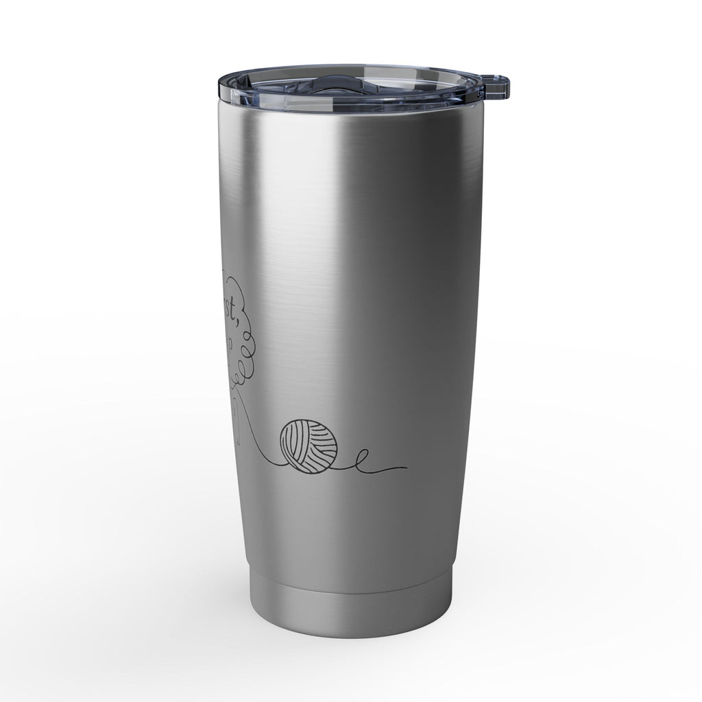 Coffee First Then The Sheep tumbler | 20oz Vagabond Tumbler