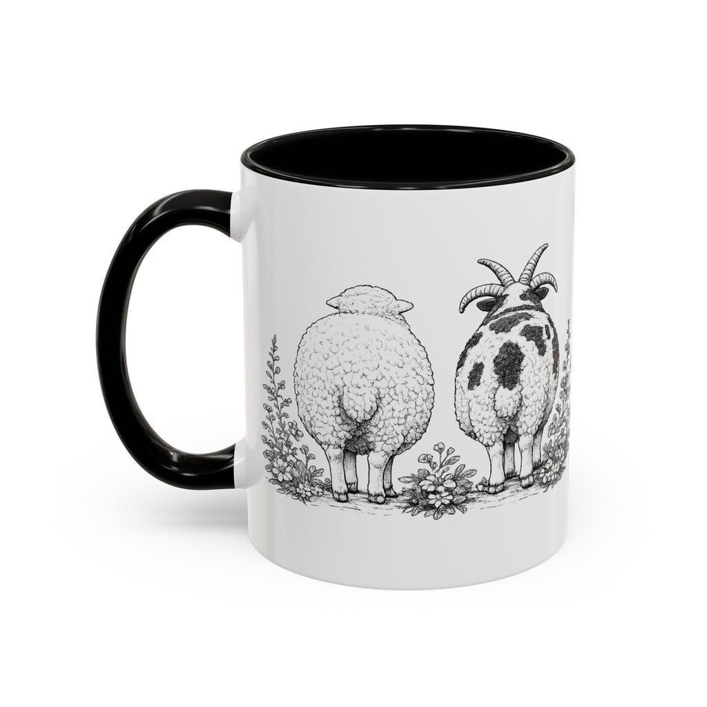 Woolly Good Vibes Only Mug | Accent Coffee Mug 11oz 15oz