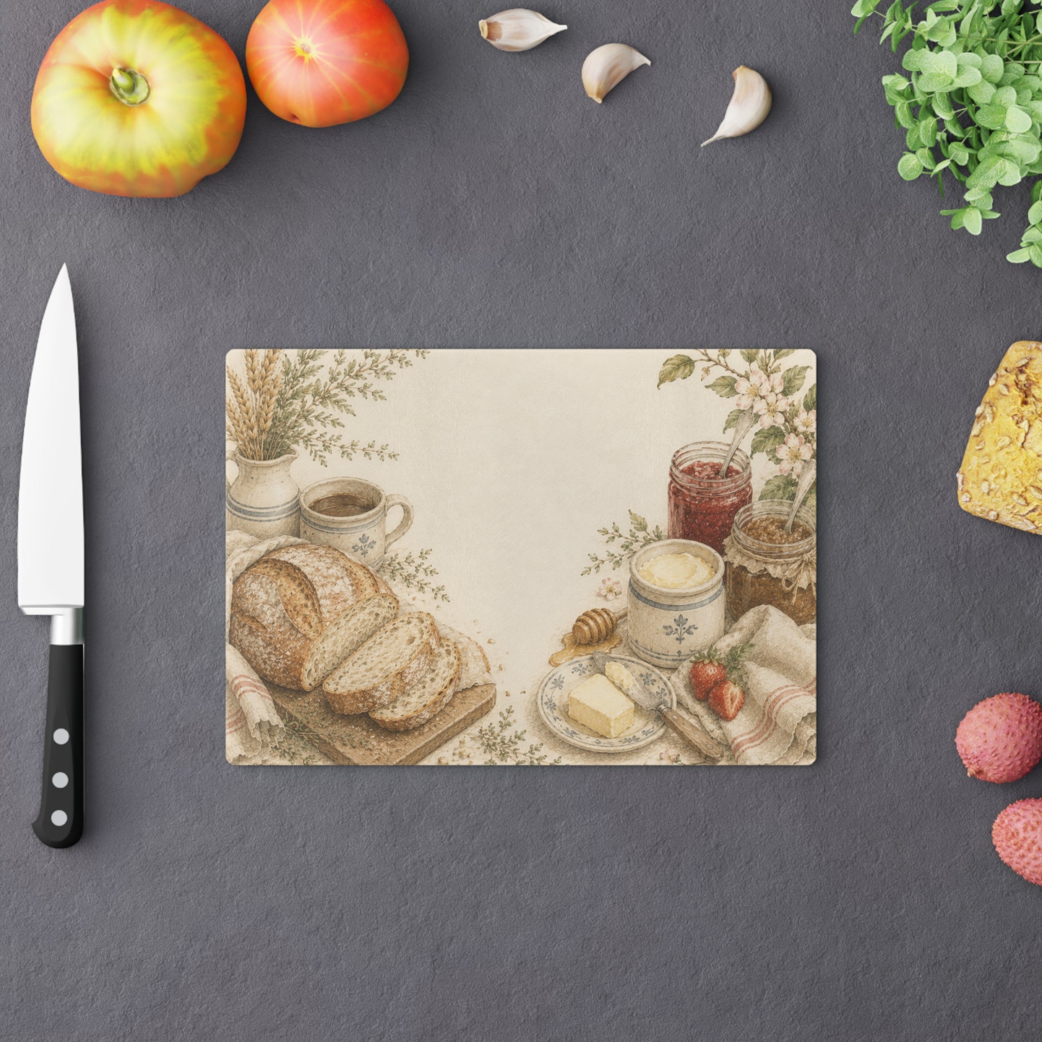 Harvest Pantry Collection - Farmhouse Breakfast Cutting Board