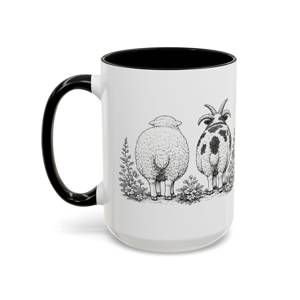 Woolly Good Vibes Only Mug | Accent Coffee Mug 11oz 15oz