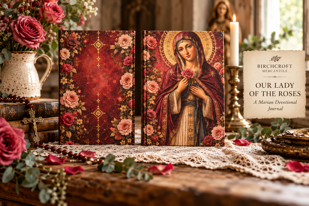 Our Lady of the Roses | Hardcover Marian Prayer & Reflection Journal