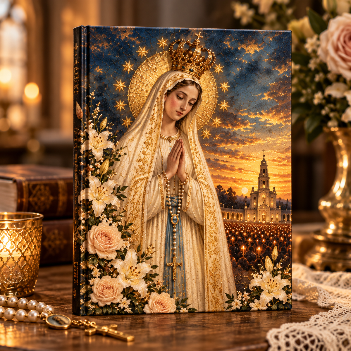 Our Lady of Fatima / Hardcover Marian Prayer & Reflection Journal