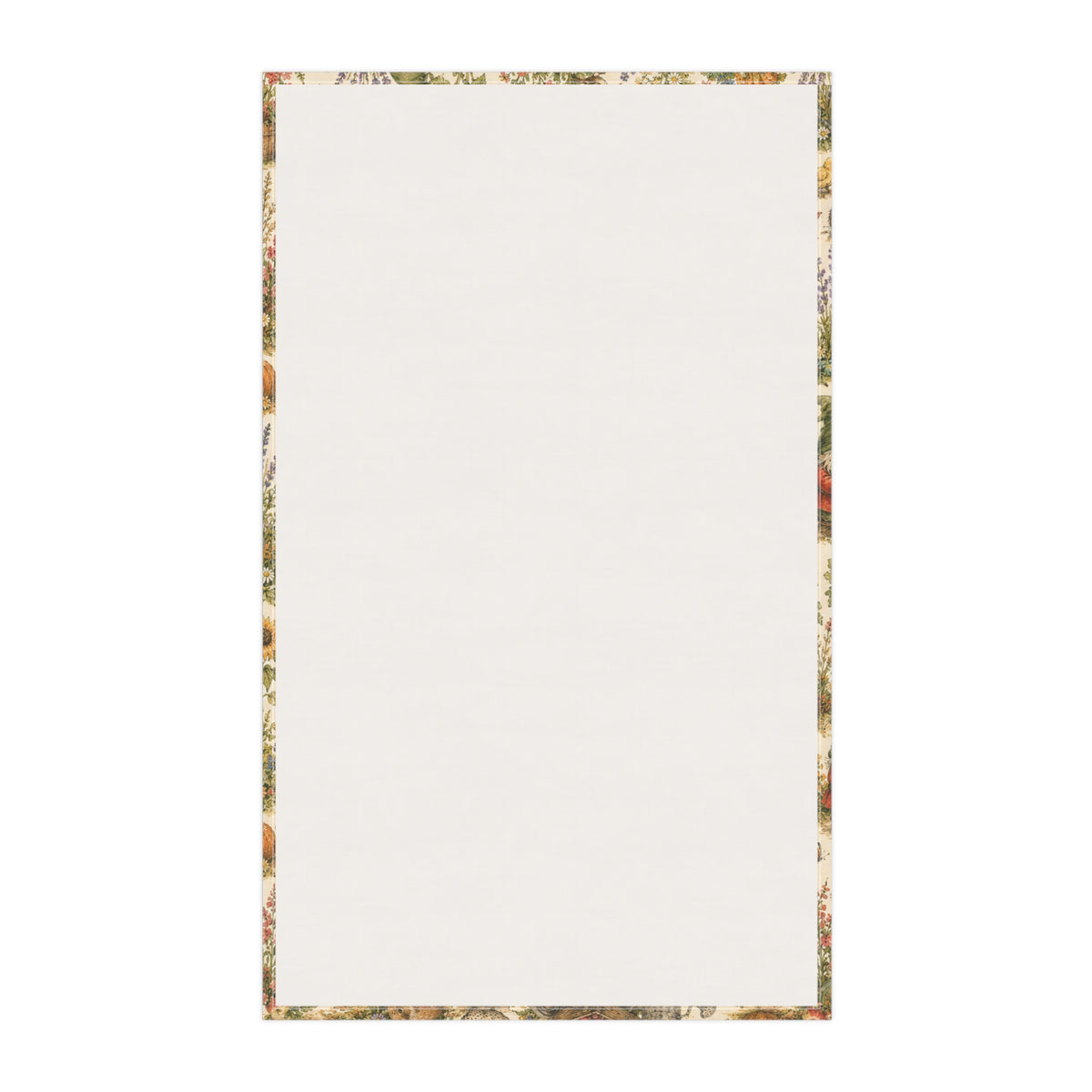 Harvest Helpers Tea Towel | Whimsical Autumn Farmhouse Kitchen Towel