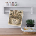 250 Years of Planting Seeds of Freedom Tea Towel | Historical Farming Illustration
