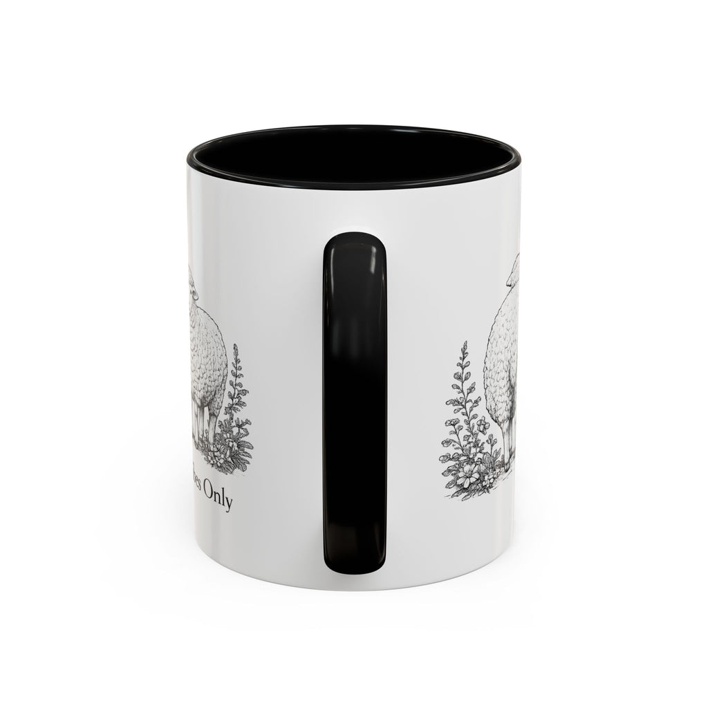 Woolly Good Vibes Only Mug | Accent Coffee Mug 11oz 15oz