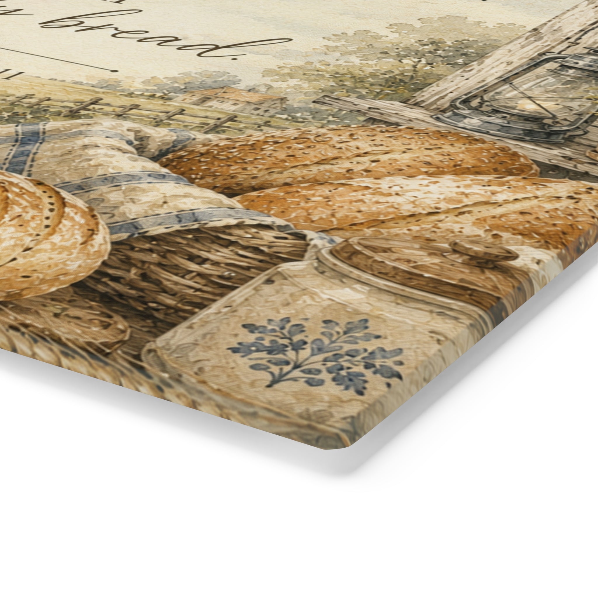 Our Daily Bread Cutting Board – (Matthew 6:11)