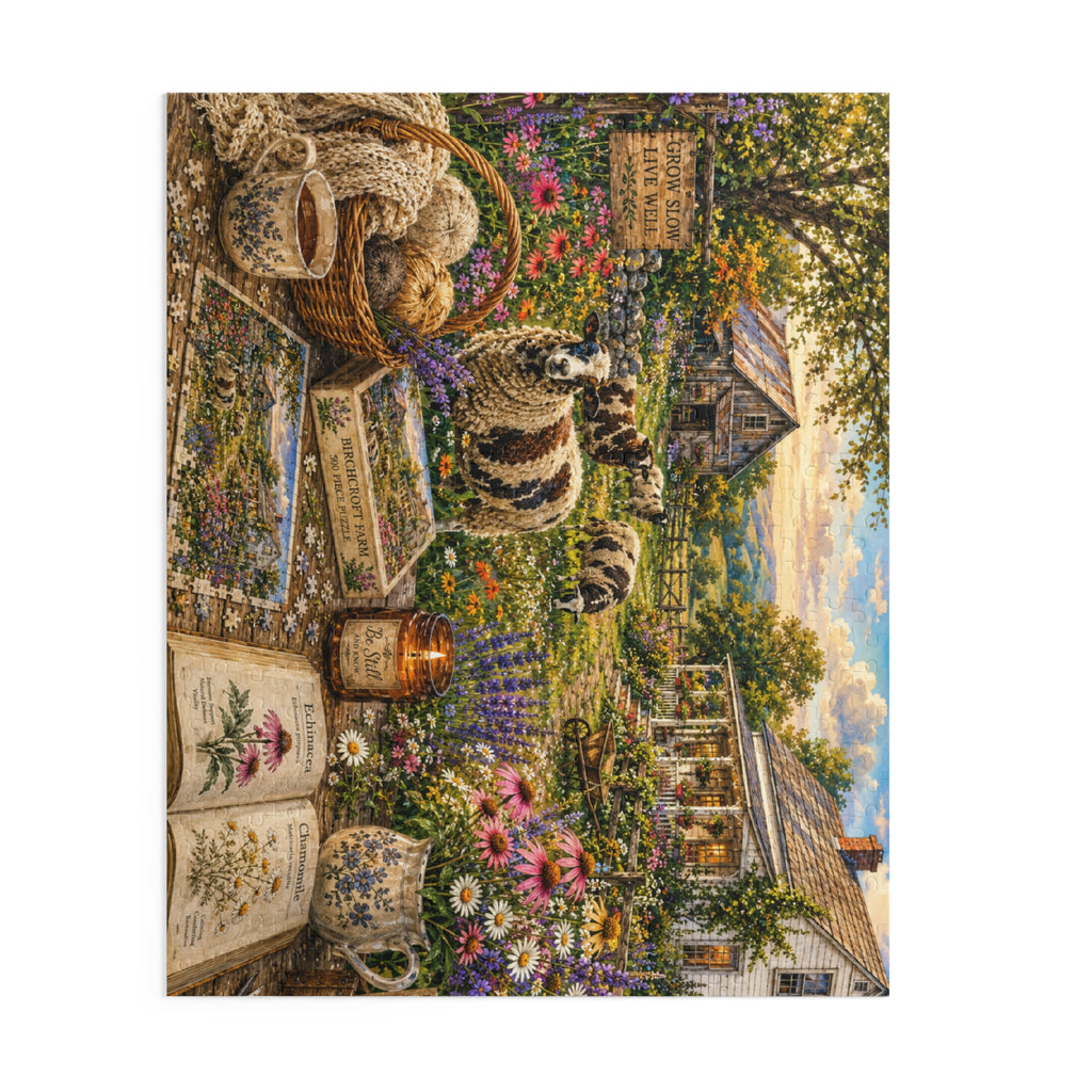 Quiet Evening at BirchCroft Farm – 500 Piece Jigsaw Puzzle