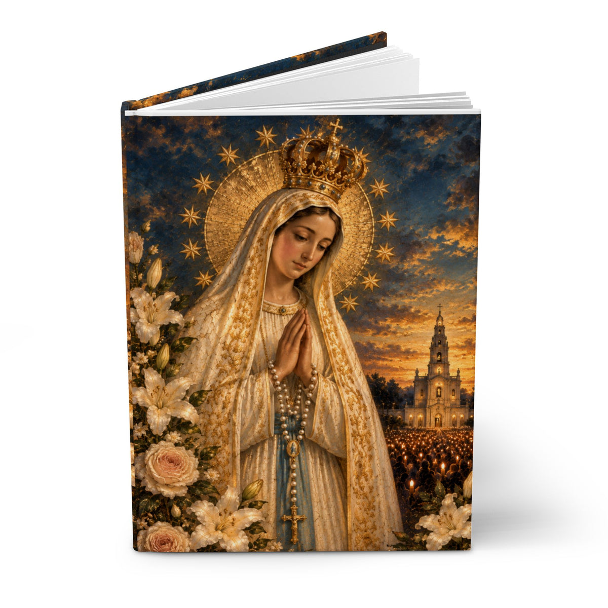 Our Lady of Fatima / Hardcover Marian Prayer & Reflection Journal