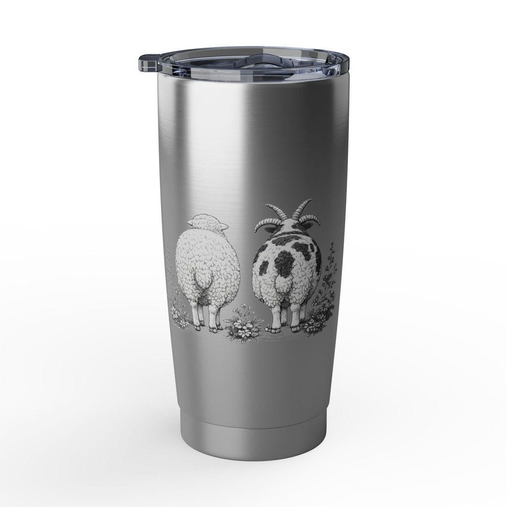 Sheep Sketch Tumbler | Stainless 20oz Vagabond Travel Cup