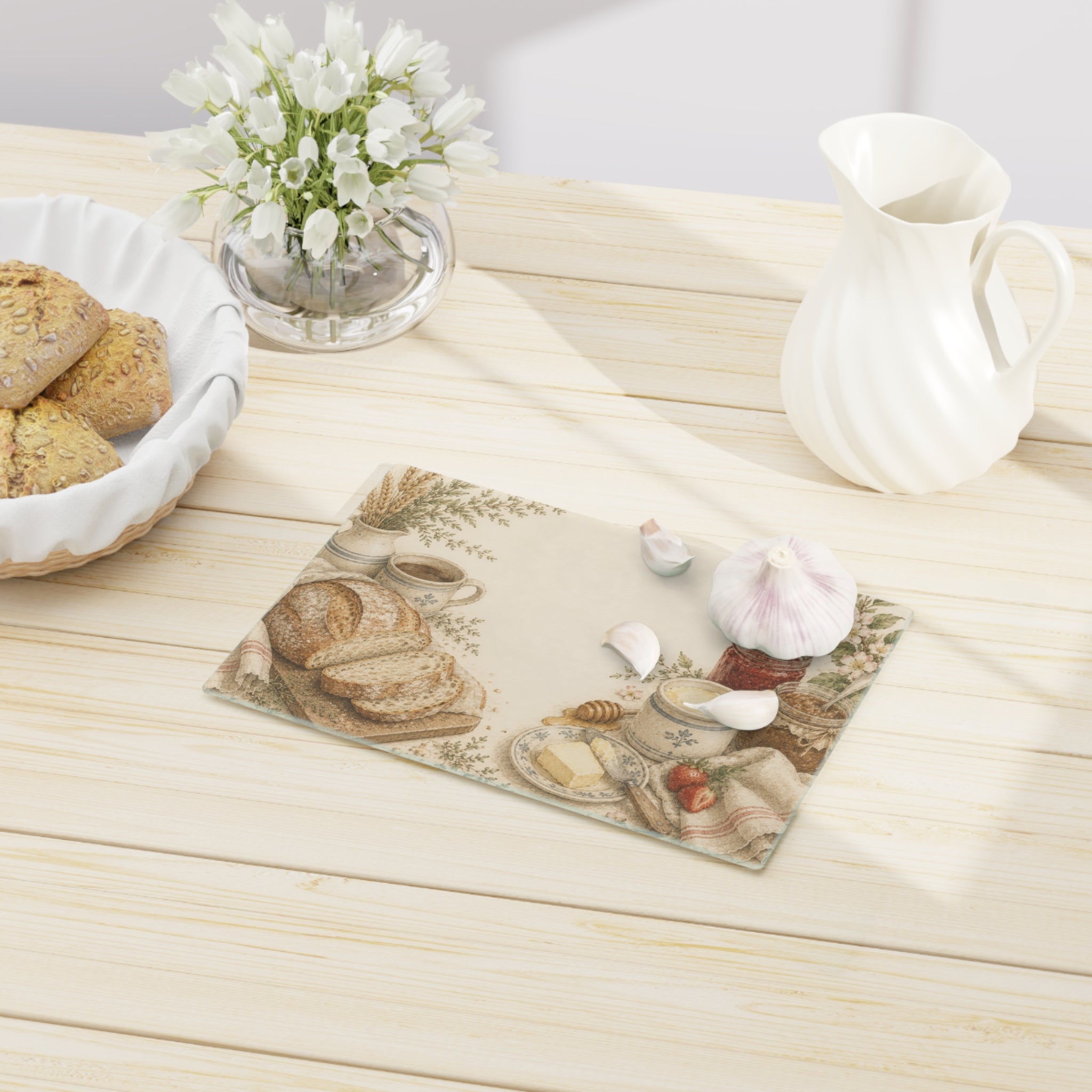 Harvest Pantry Collection - Farmhouse Breakfast Cutting Board