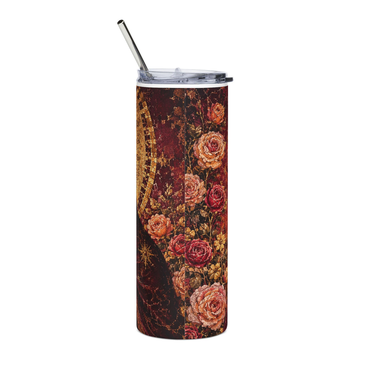 Our Lady of the Roses | Marian Devotional Tumbler