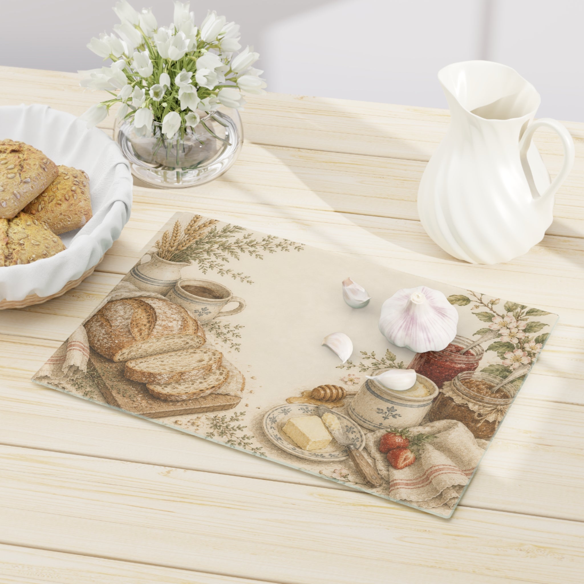 Harvest Pantry Collection - Farmhouse Breakfast Cutting Board