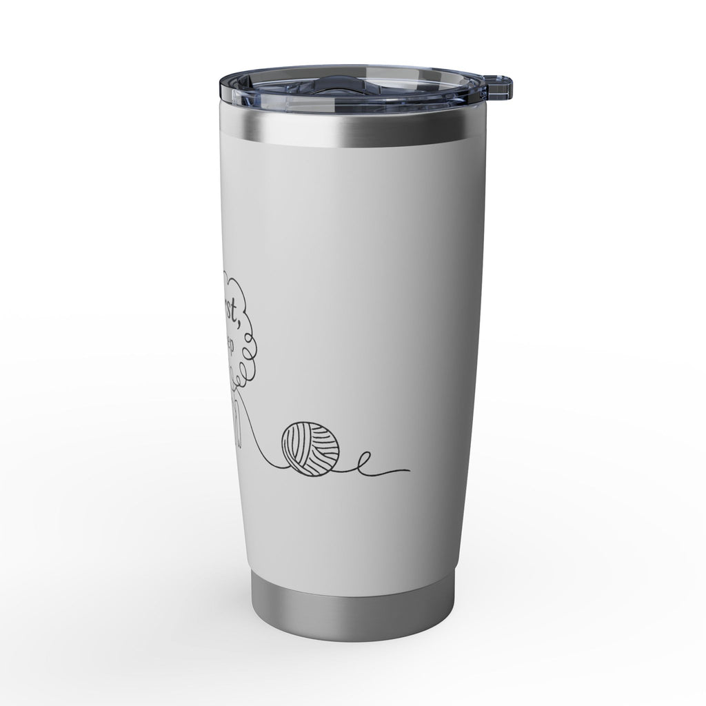 Coffee First Then The Sheep tumbler | 20oz Vagabond Tumbler