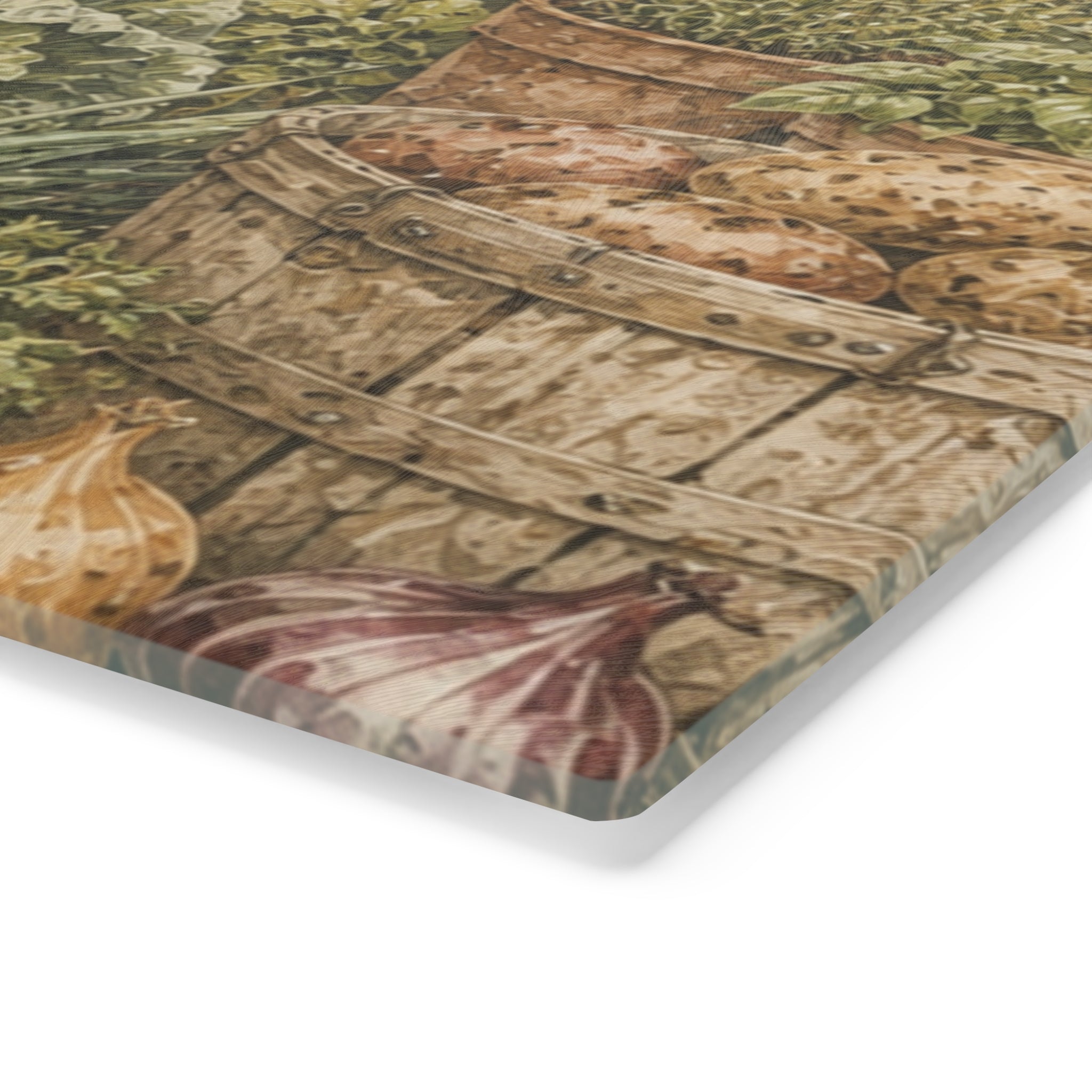 Psalm 104:14 Garden Cutting Board — Bringing Forth Food From the Earth