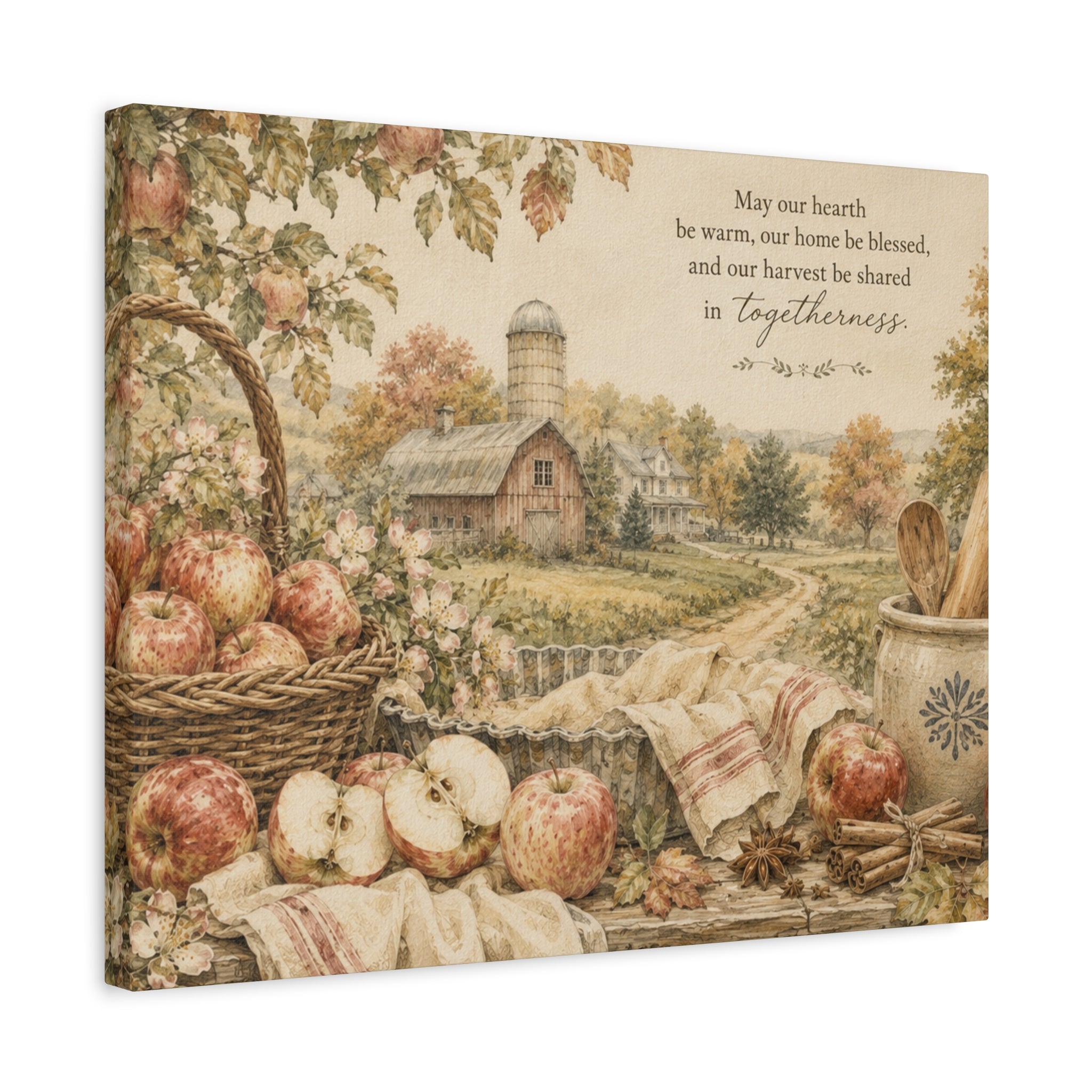 Apple Harvest Canvas - A Harvest Pantry Collection Canvas
