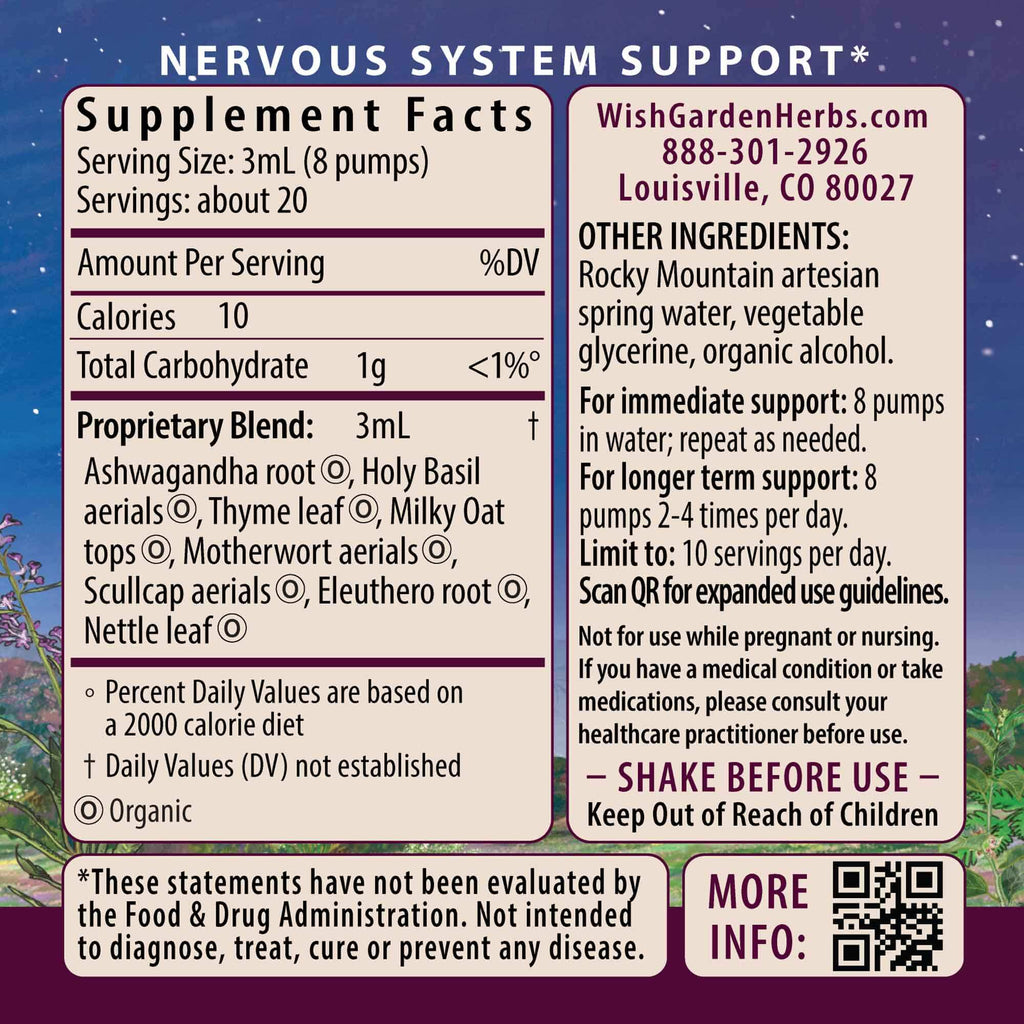 Deep Stress Relief Herbal Tincture – Daily Calm & Relaxation Blend
