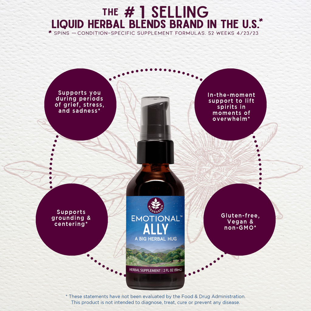 Emotional Ally Herbal Supplement – Mood Support & Stress Relief Blend