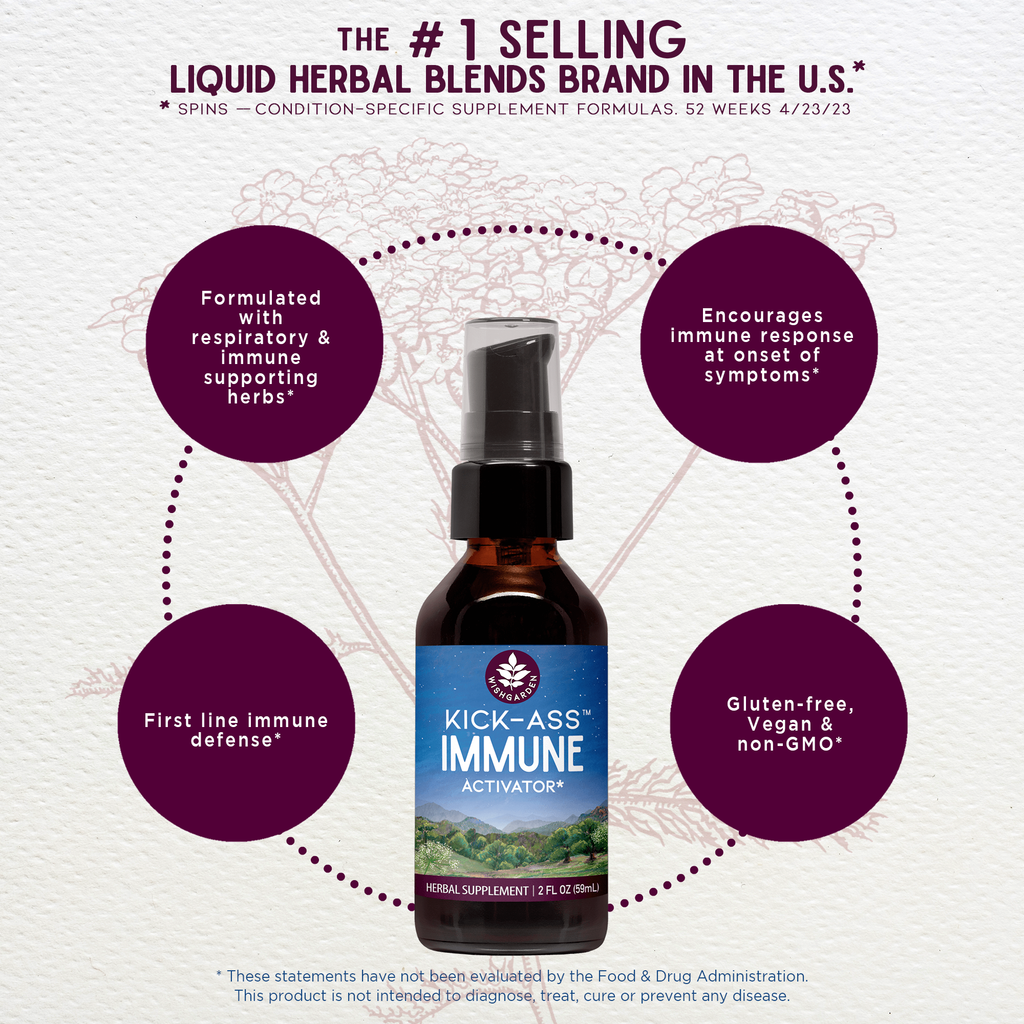 Kick-Ass Immune Activator – Herbal Immune Support Supplement