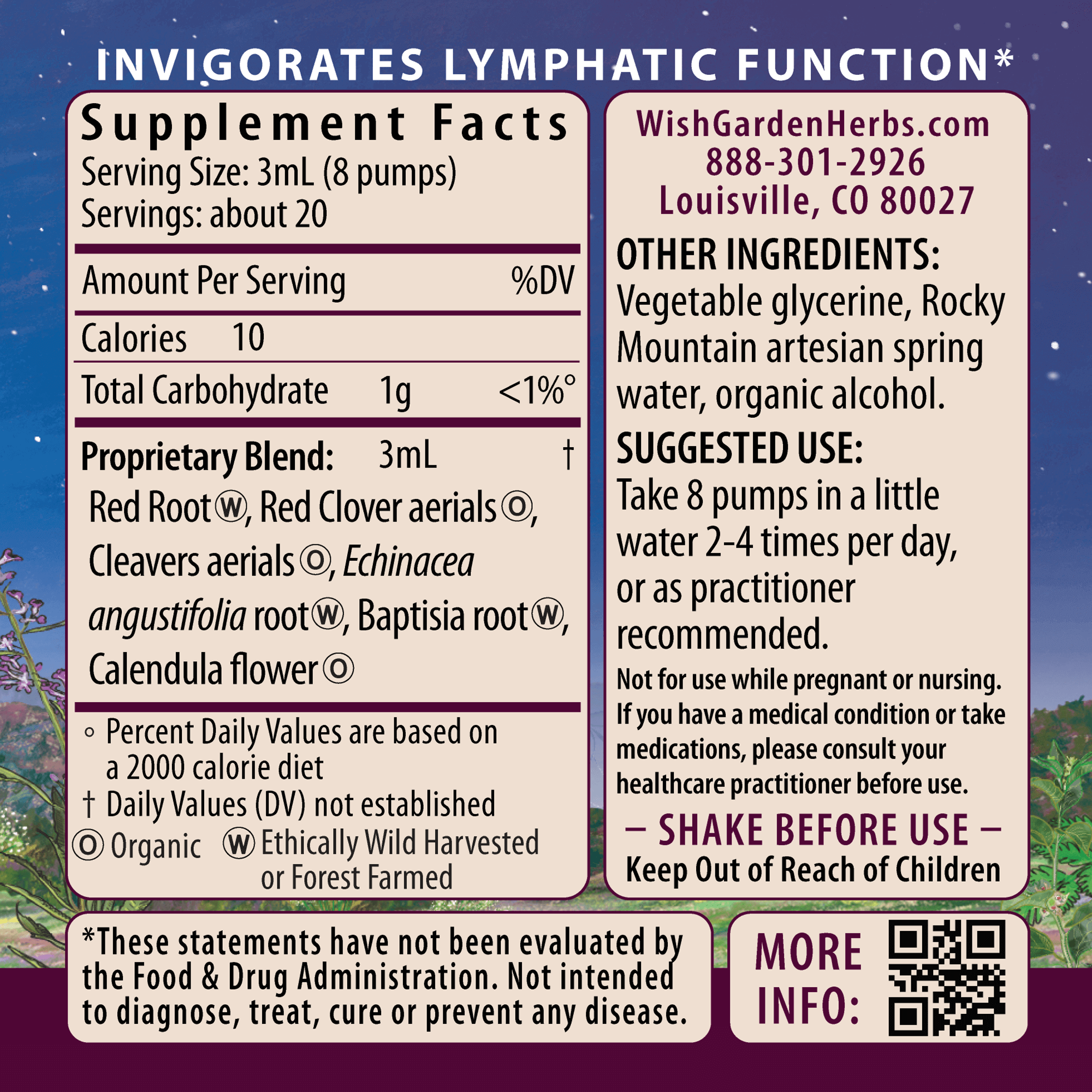 Lymph Mover – Herbal Lymphatic Support & Immune Strength Supplement