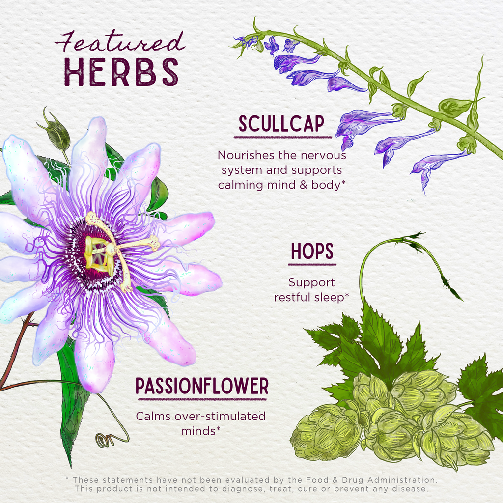 Sleepy Nights & Fresh Mornings – Herbal Sleep Support Supplement
